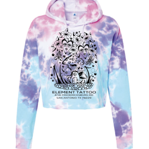 Hoodie: Trippy cropped