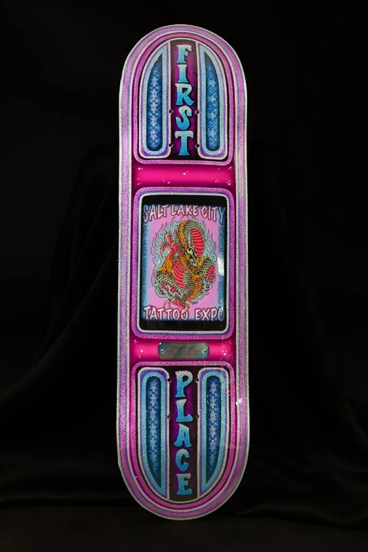 First Place · “Body Suit” Collection, SLC TATTOO EXPO 2026, won by ELEMENT TATTOO in San Antonio