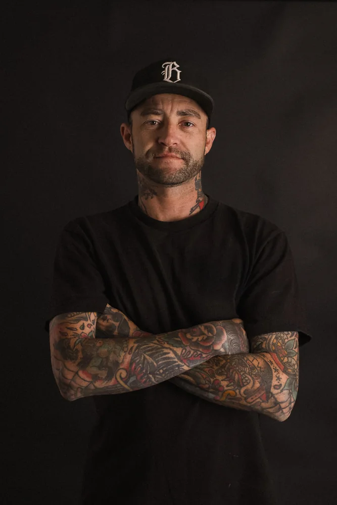 Chance Ewing, tattoo artist at Element Tattoo